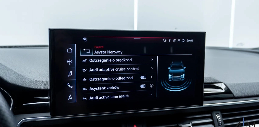 Audi A4 cena 169900 przebieg: 48130, rok produkcji 2020 z Łódź małe 436